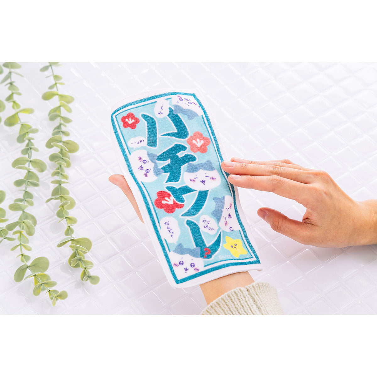 Chiikawa Tokyo Souvenir Narrow Hand Towel (Chiikawa)