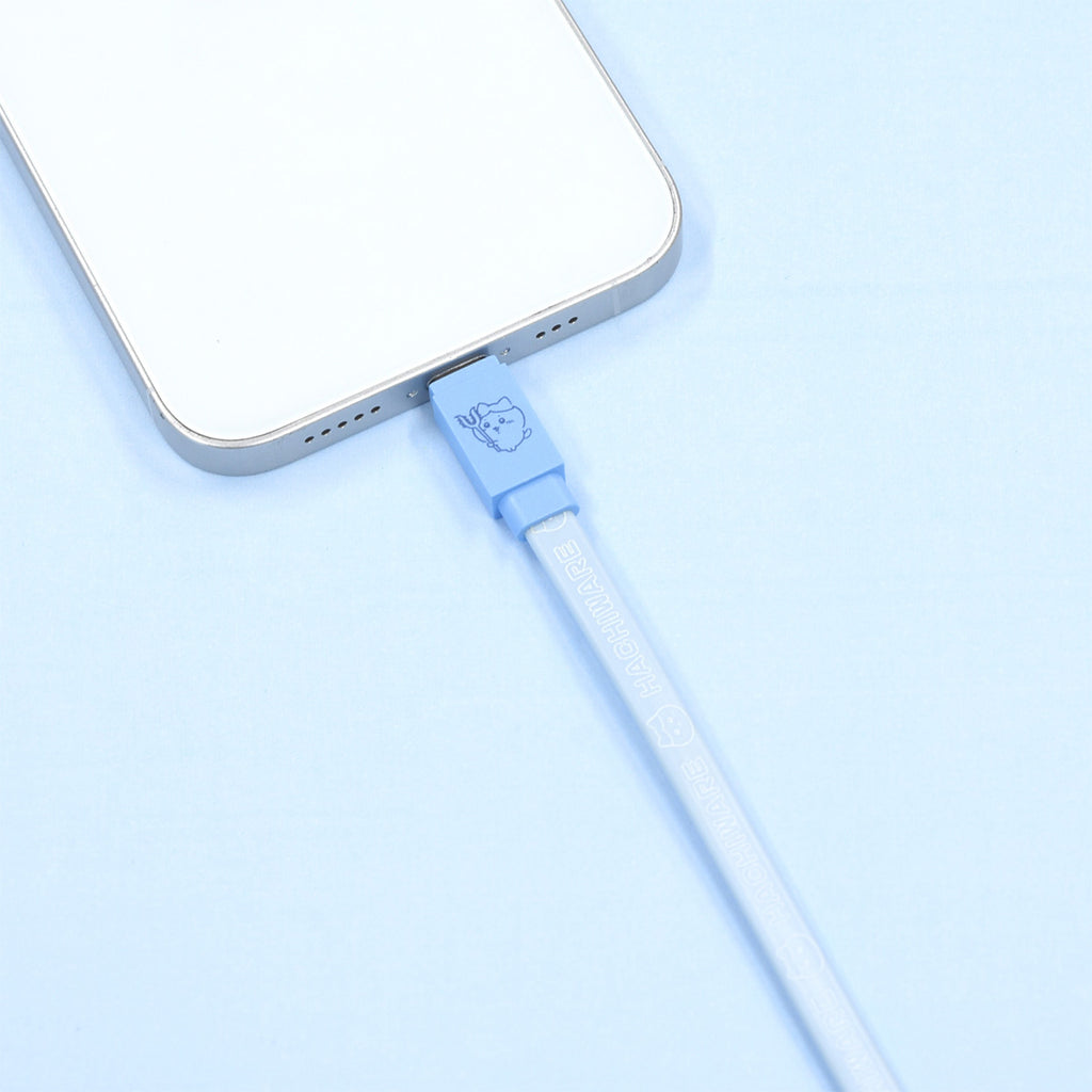 Chikawa Lightning Compatible Sync & Charging Cable (Hachiware)