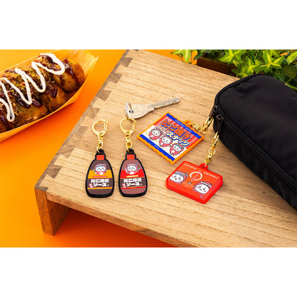 Chiikawa Tako-ika Color Acrylic Key Ring (Takoyaki Sauce, Chiikawa)