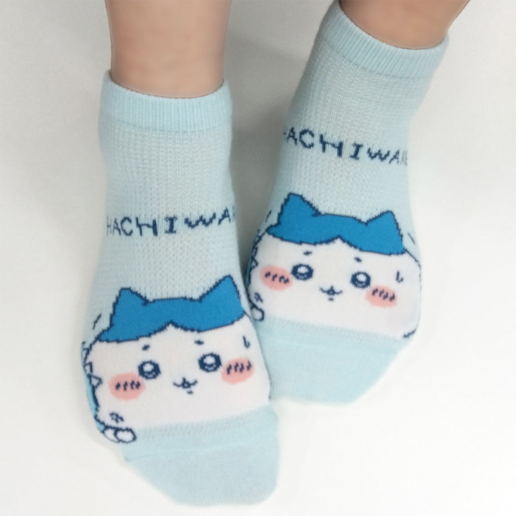 Chiikawa Mesh Sneaker Length Socks (Hachiware Sweat)