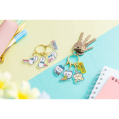 Chiikawa Chiikawa Sushi 3-Piece Acrylic Charm (Sushi Shop Everyone)