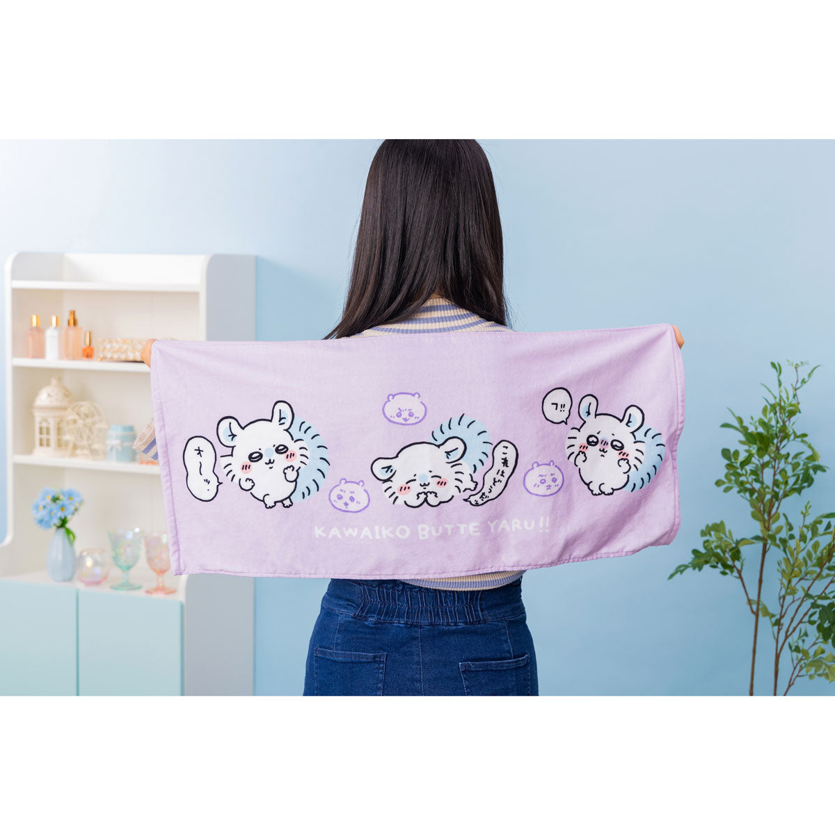 치이카와 페이스 타올 (KAWAIKO BUTTE YARU!!)