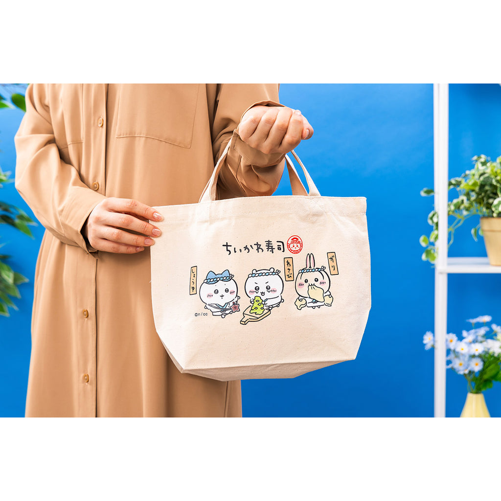 Chikakawachi Ikawa Sushi Lunch Size Tote Bag (Sushi Shop