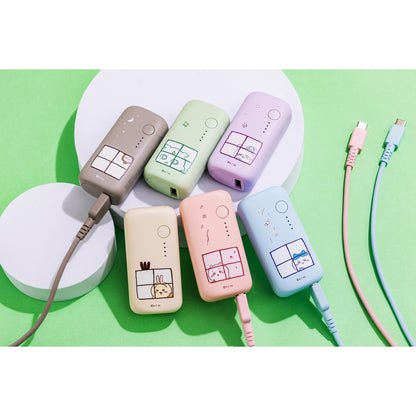 吉伊卡哇 5000mAh/20W 移動電源（甲蟲）