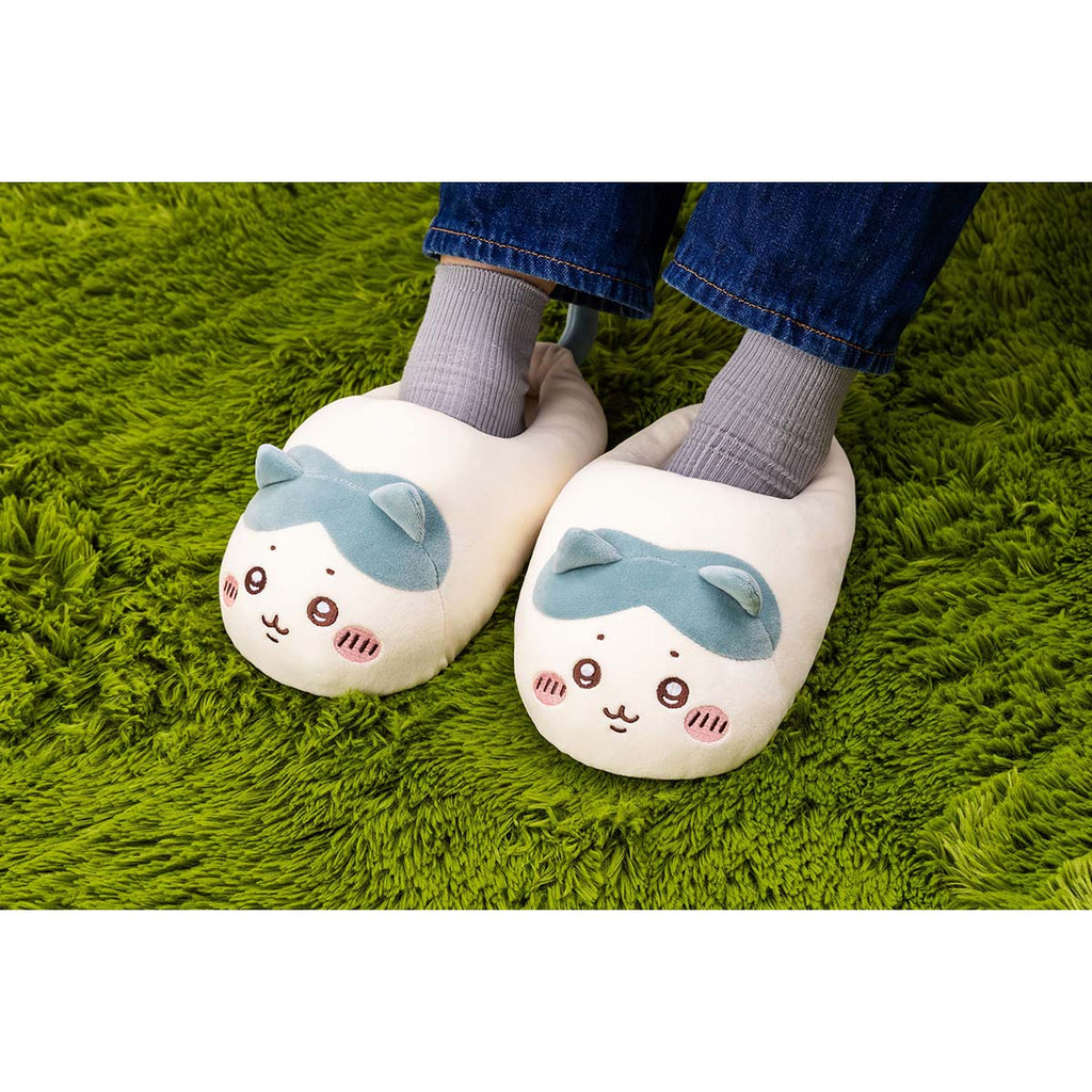 Chiikawa Marshmallow room shoes Large size (Hachiware）