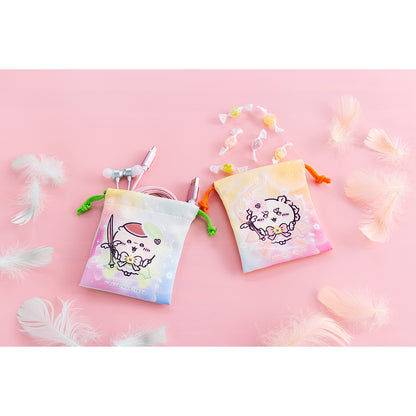 Chiikawa Super Magical Chiikawa 2-Piece Mini Drawstring Bags (Kurimanju & Shisa)