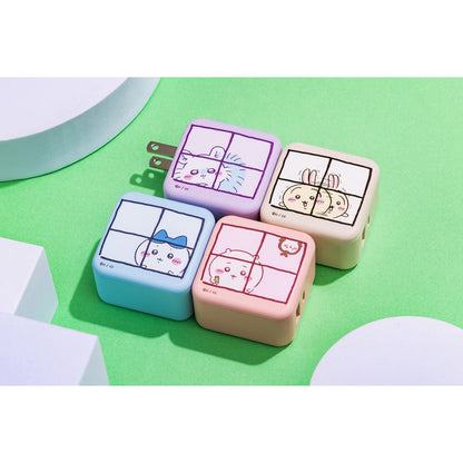 ちいかわ 2台同時充電/32W ACアダプタ（うさぎ）