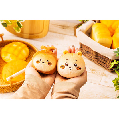 吉伊卡哇 吉伊卡哇面包店 面包脸软绒挂件（狮萨）