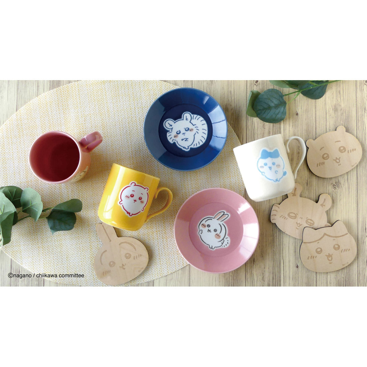 Chiikawa Wooden Coaster (Momonga)