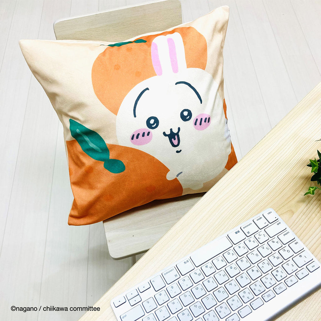 Chiikawa Cushion Cover (Rabbit Mandarin)