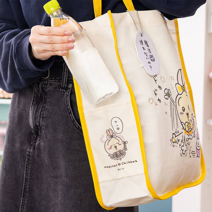 吉伊卡哇 魔法吉伊卡哇 刺繡托特包（兔兔）