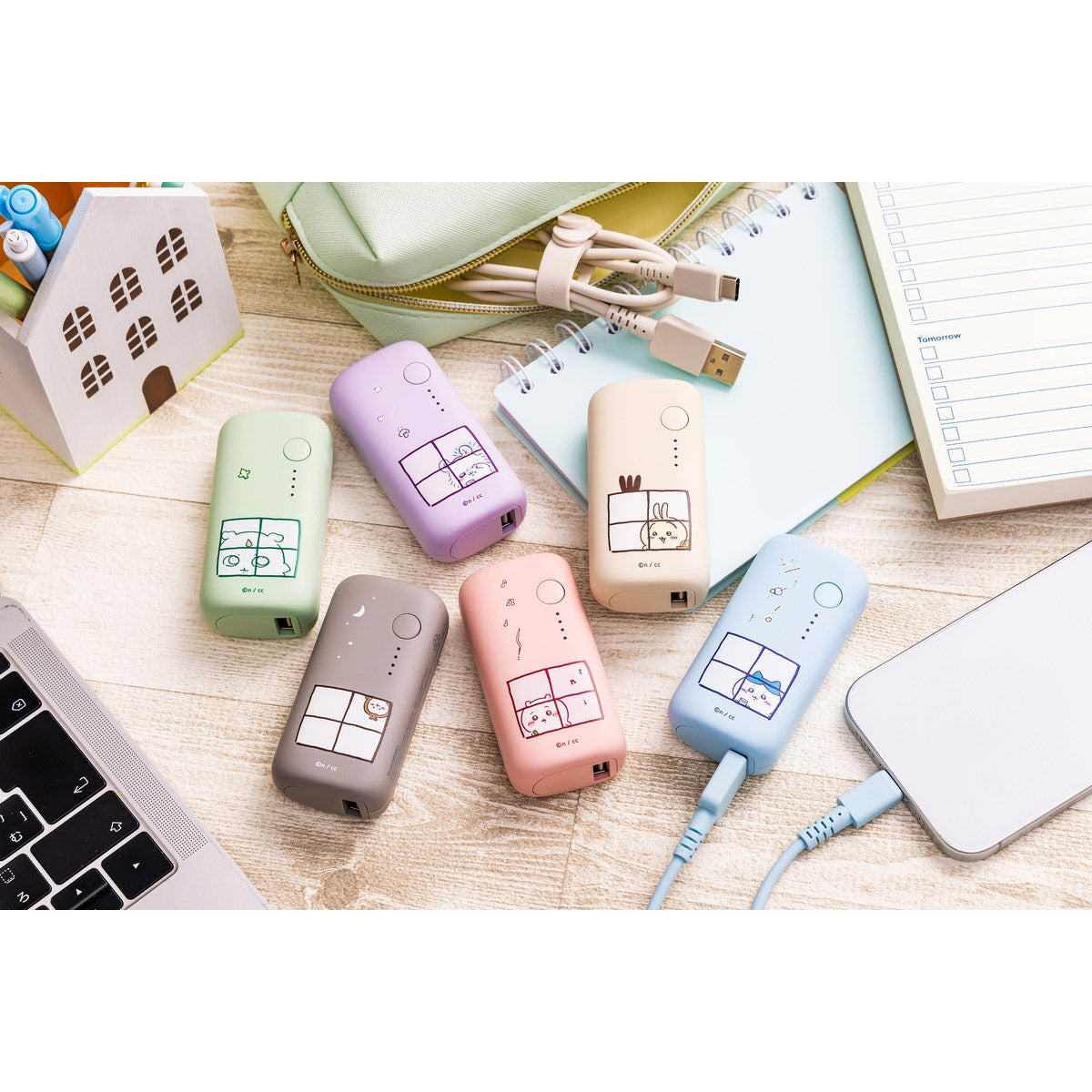 吉伊卡哇 5000mAh/20W 移動電源（甲蟲）