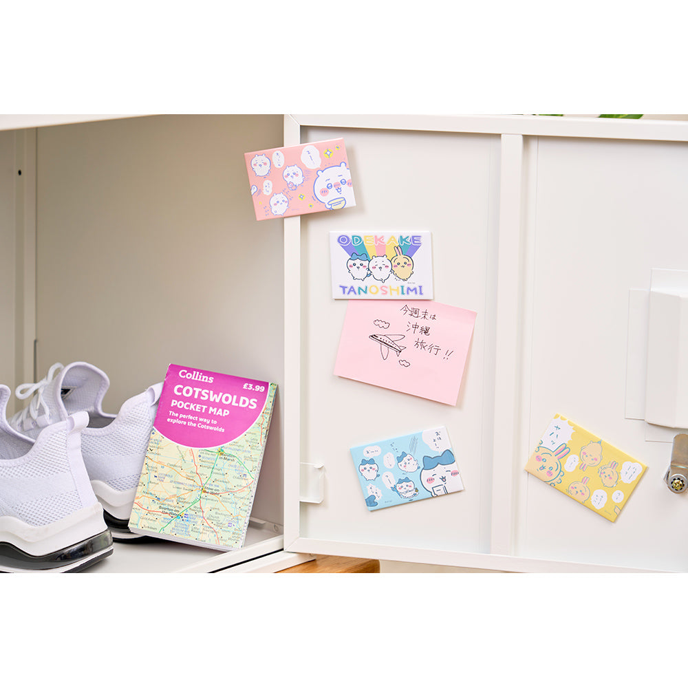 ちいかわ お出かけ楽しみ！な スクエアマグネット（ハチワレ）