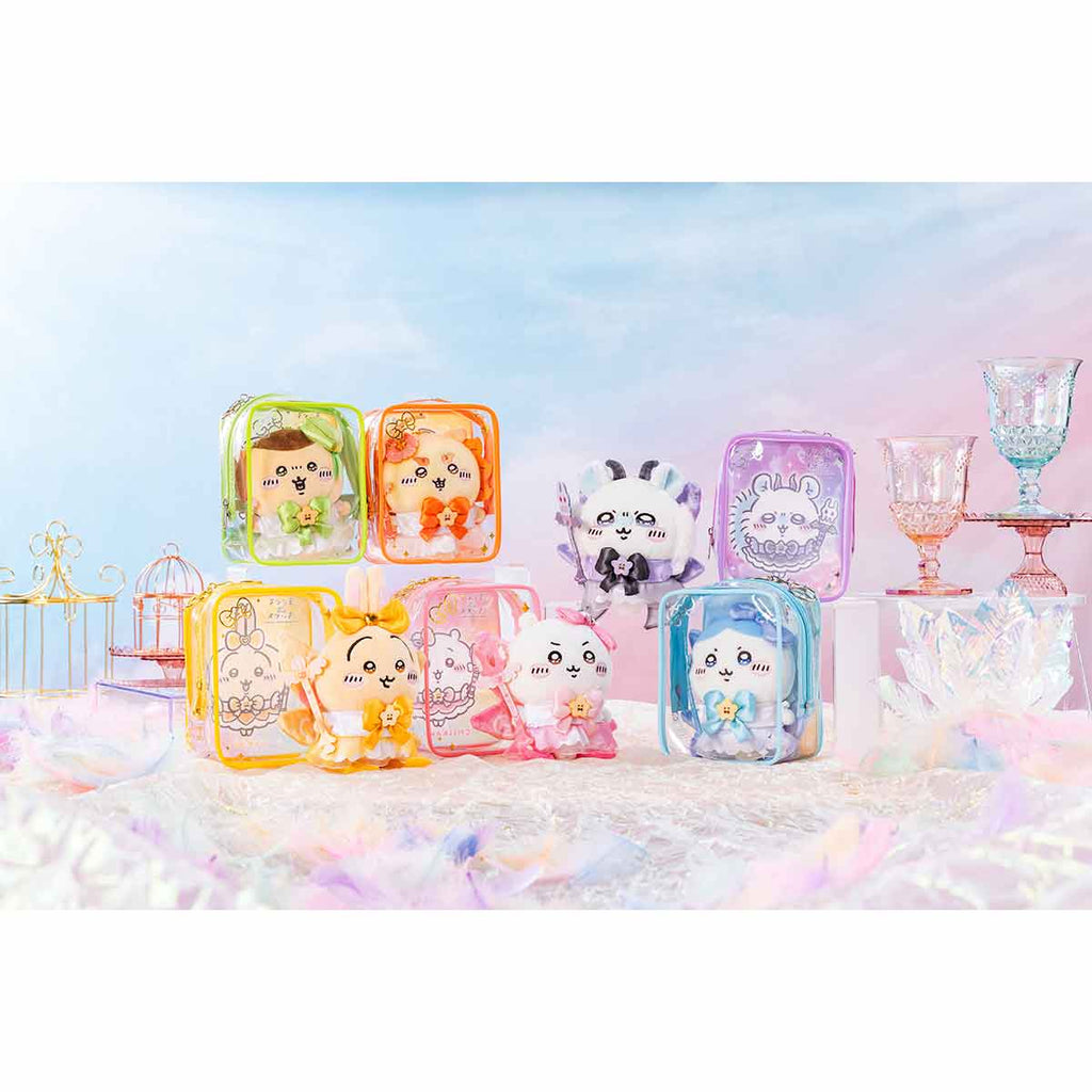 Chikawa Super Makikawa Mascot is also included! Clear pouch (Momonga)