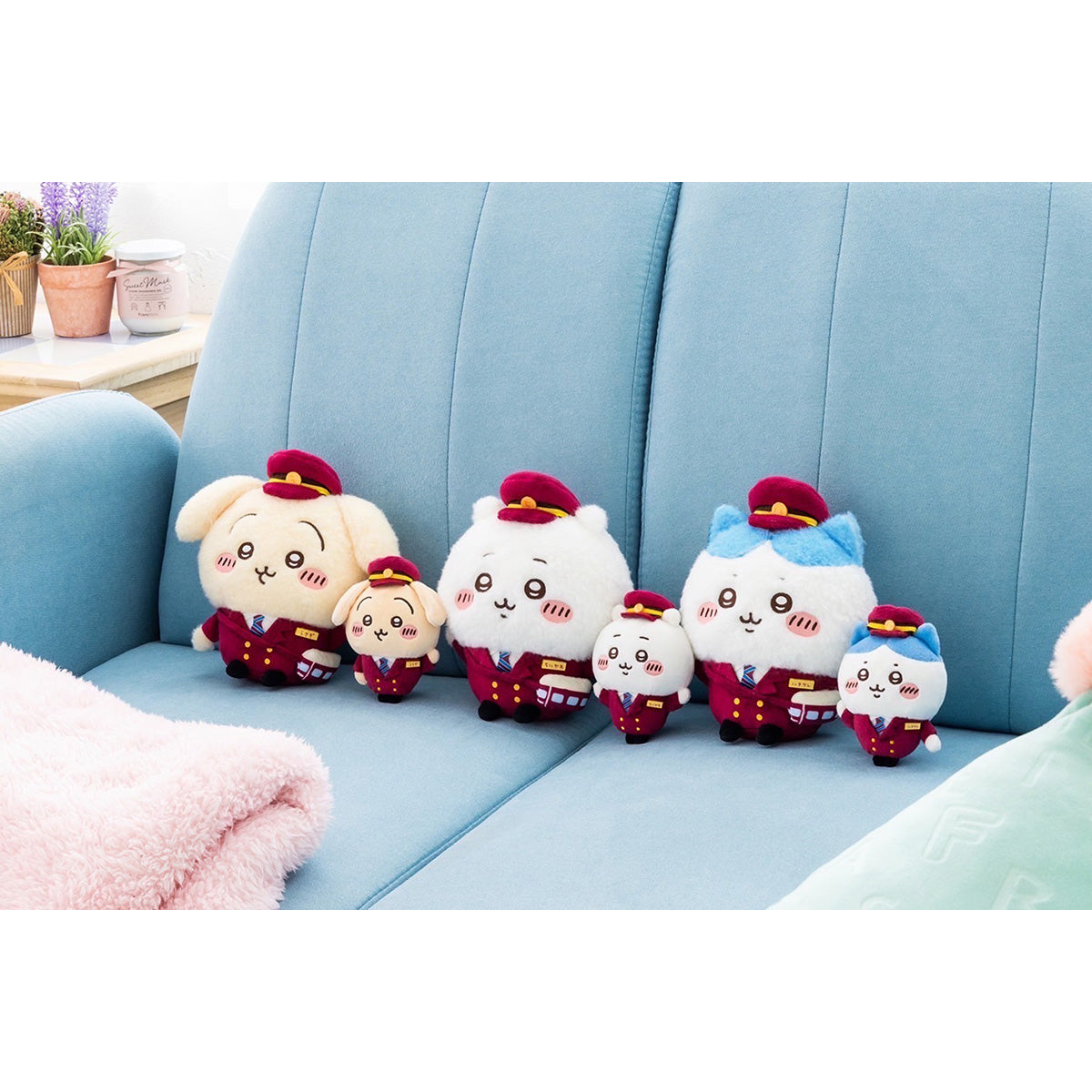 Chiikawa Hankyu Train Mascot (Kurimanju)