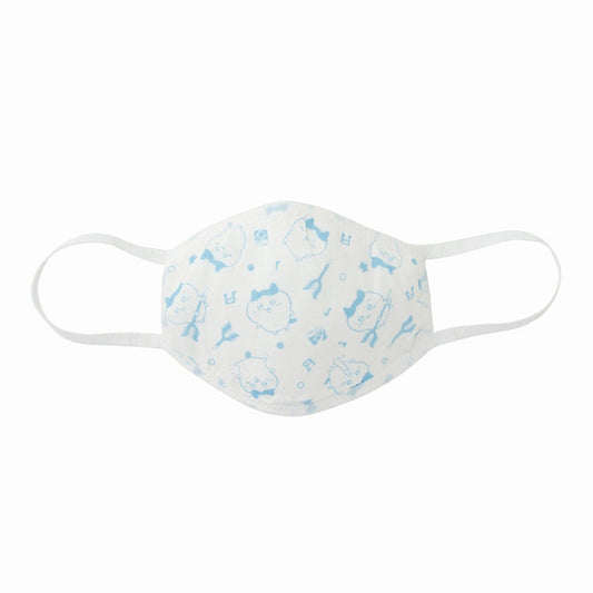 Chiikawa Antibacterial Deodorizing Gauze Mask (Size M) (Hachiware)