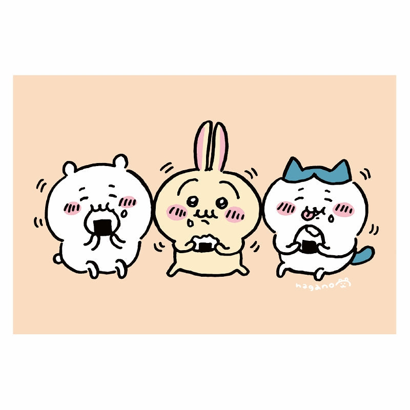 吉伊卡哇 明信片①三人肚子饿