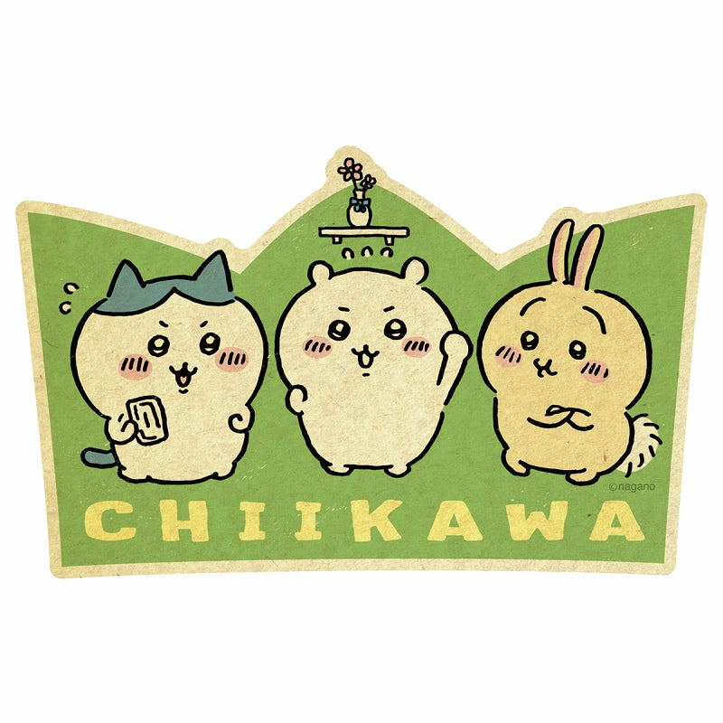 吉伊卡哇 旅行貼紙①吉伊卡哇＆八割＆兔子