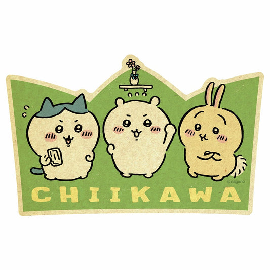 吉伊卡哇 旅行貼紙①吉伊卡哇＆八割＆兔子