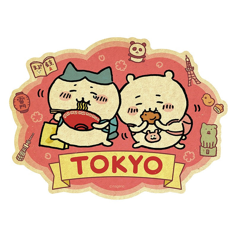 吉伊卡哇 旅行貼紙⑧東京