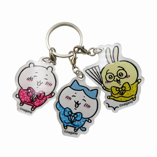 ちいかわ 3連アクリルキーホルダー 漫才ですよ ちいかわ