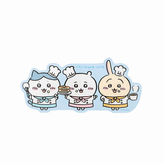 ちいかわカフェ ゆるカットビッグステッカー（コックさん）