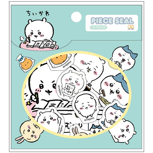 치이카와 피스 스티커 검정