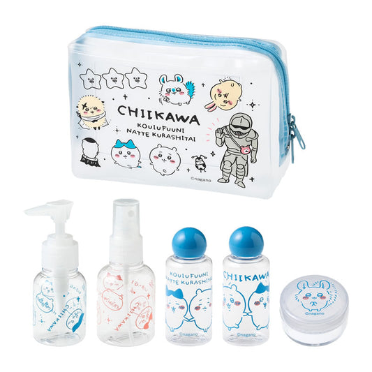 Chiikawa Travel Bottle Pouch Set