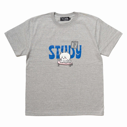 Chiikawa Study T-Shirt (Heather Gray)