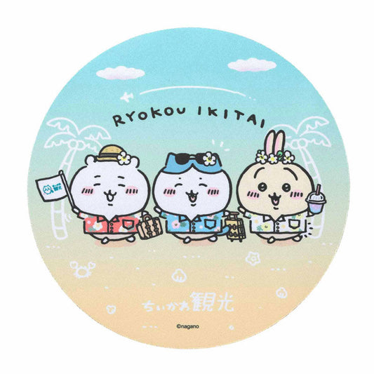 Chiikawa Tourism Mousepad (Want to Travel)