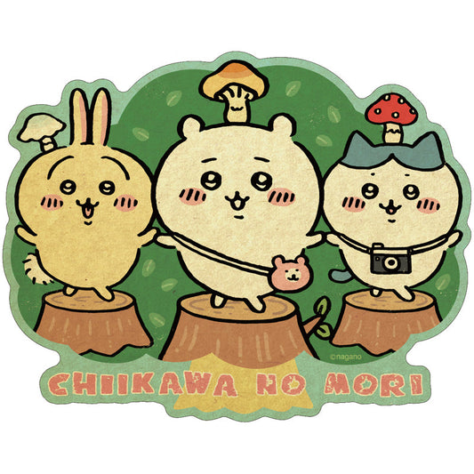 吉伊卡哇 旅行貼紙（1）吉伊卡哇＆八割＆兔子
