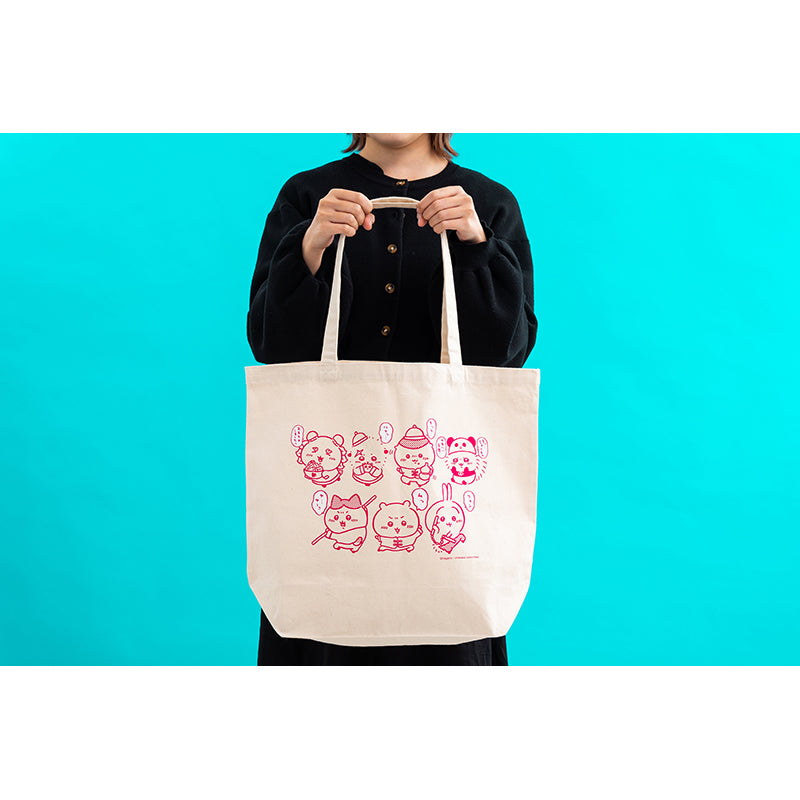 Chiikawa Rice Store Large tote bag (everyone)