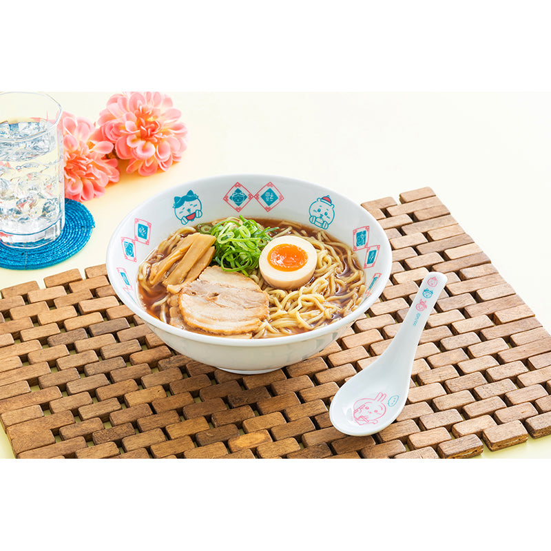 吉伊卡哇飯店 拉麵碗與湯匙套裝