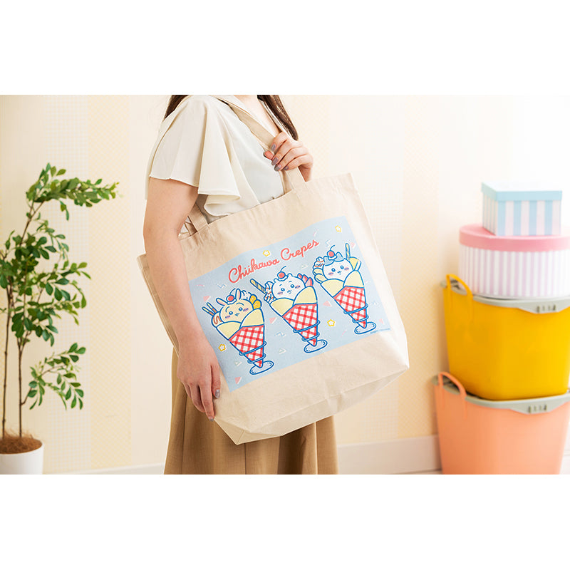 Large tote bag that became a chikawa crepe