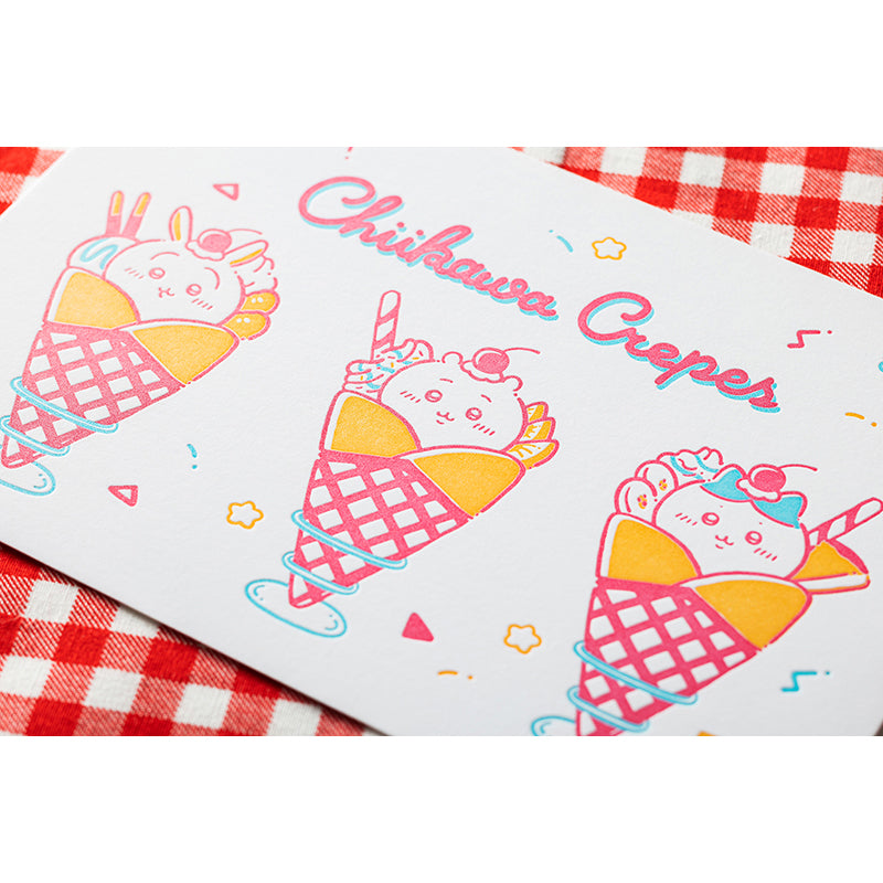 Chikawa crepe active card (it has become a crepe)