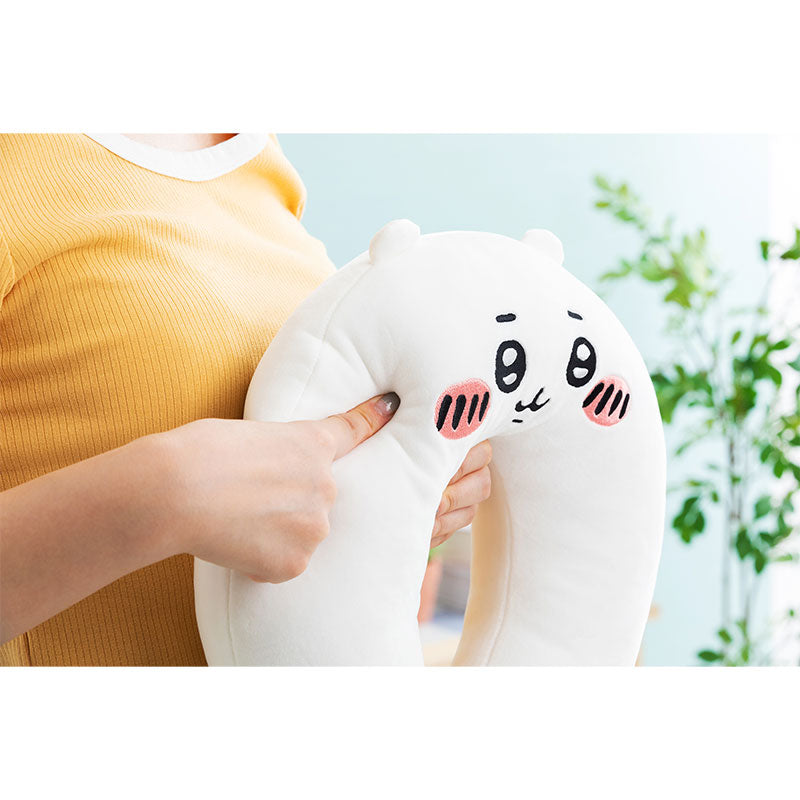 Chiikawa Neck Pillow (Hachiware)