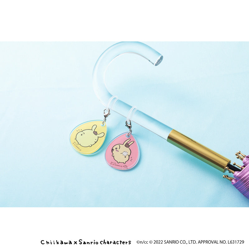 Chikawa x Sanrio Characters Umbrella Marcar 2 pieces (Rabbit / Pompompurin)