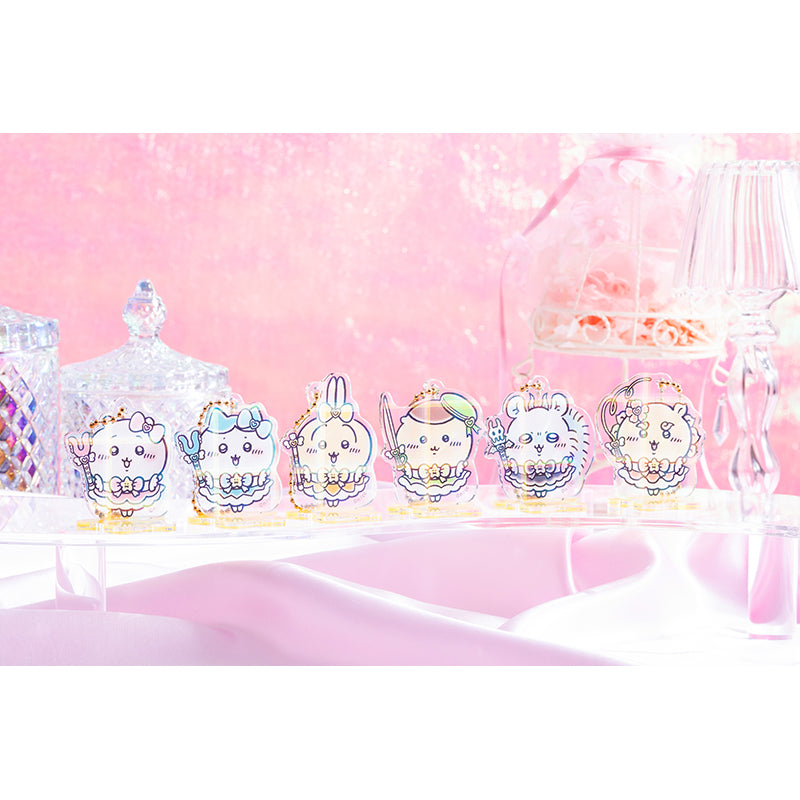 Magical Chiikawa Acrylic Key ring that can also be Acrylic Stand (Hachiware)