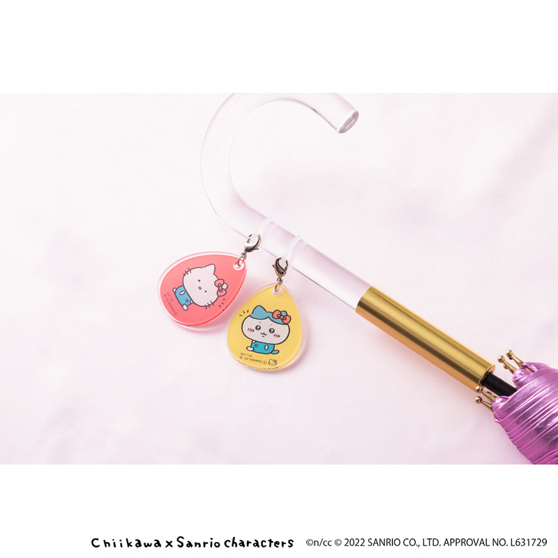 Chikawa x Sanrio Characters Umbrella Marker 2 sets (Hachiware Hello Kitty)