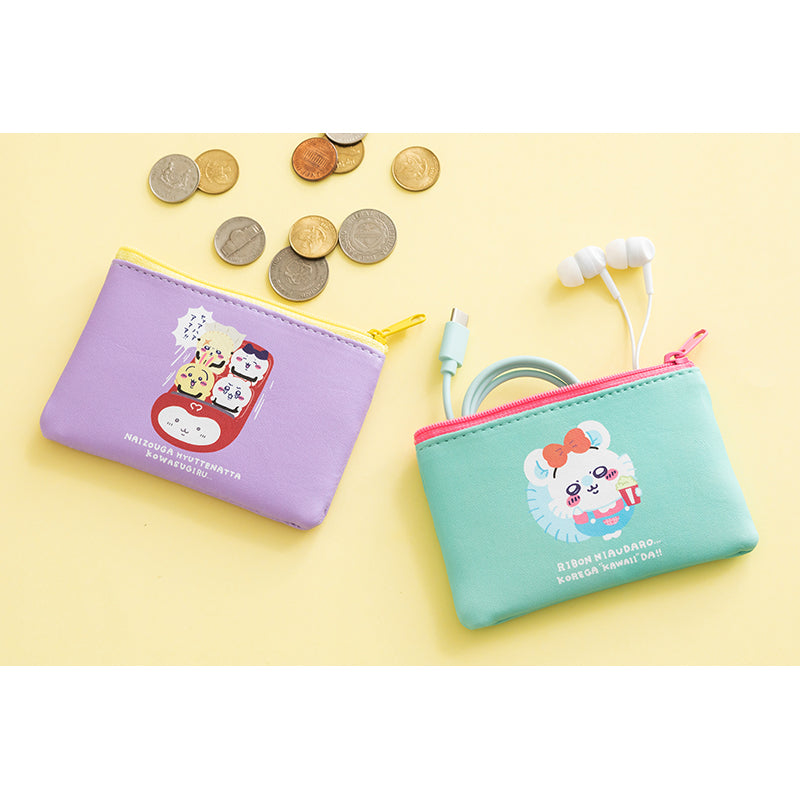 Chiikawa Waku Waku Yuenchi 2 pieces pouch (roller coaster)