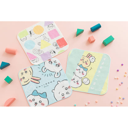 ちいかわ ひょっこりのぞくハンドタオル（みんなでひょっこり）
