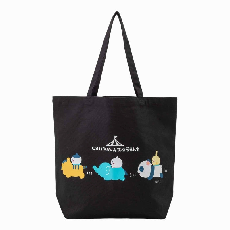 Chiikawa Wakuwaku Yueenchi Large tote bag (glue)