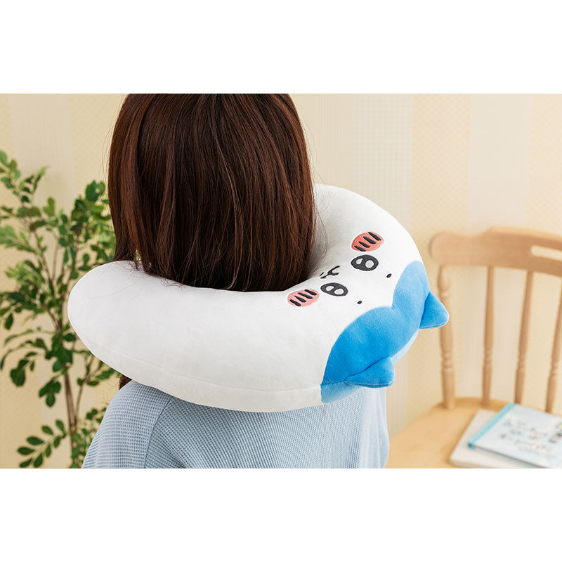 Chiikawa Neck Pillow (Hachiware)