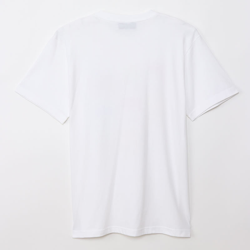 Chikawa T -shirt Hyokkoku peeking white