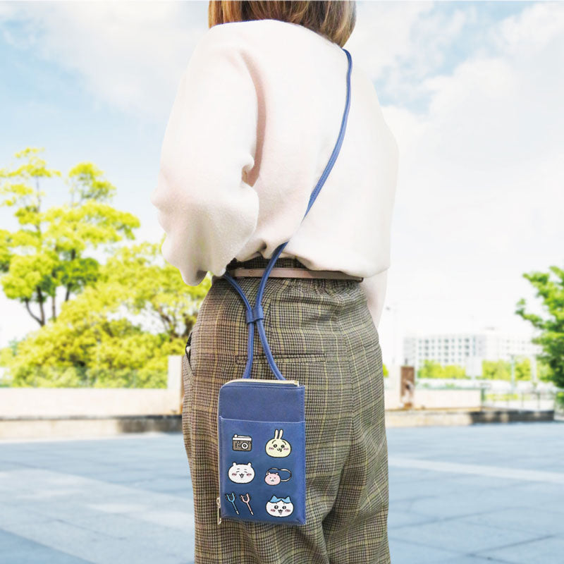 Chiikawa Smartphone Shoulder Pouch (NV)