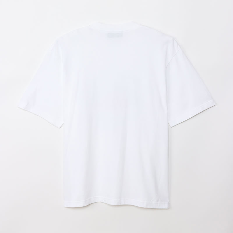 chikawa X Marion Crepe大T衬衫crepe White