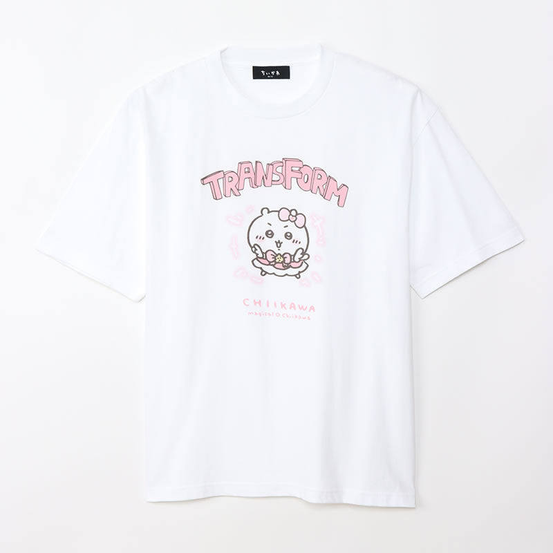 まじかるちいかわ ビッグTシャツ ちいかわ TRANSFORM ホワイト