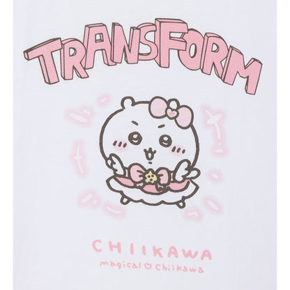 매지컬 치이카와 빅티셔츠 치이카와 TRANSFORM 화이트