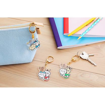 Chiikawaland Acrylic Key Ring (Pi-popo Usagi)
