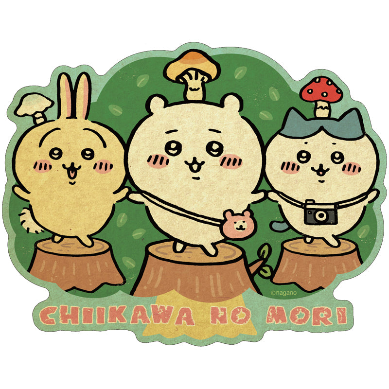 吉伊卡哇 旅行貼紙（1）吉伊卡哇＆八割＆兔子